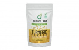 The Divine Foods Organic Turmeric Powder High on curcumin  Pack  250 grams